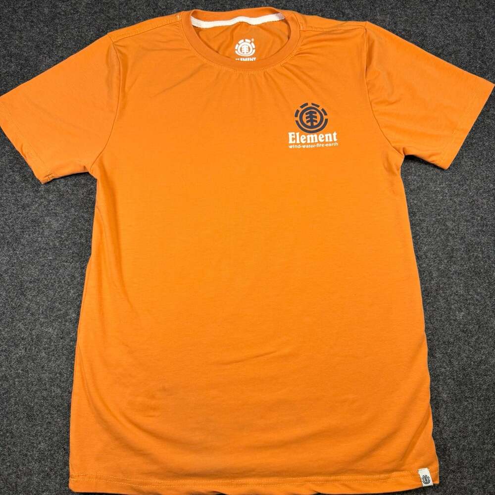Element The Flex Tee Orange Graphic T-Shirt